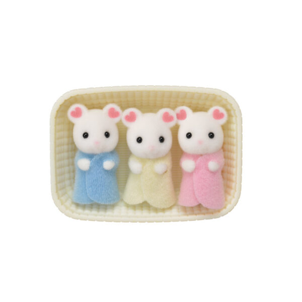 Marshmallow Mouse Triplets - Image 2