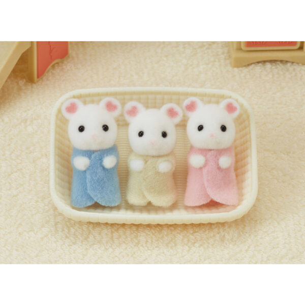 Marshmallow Mouse Triplets - Image 3