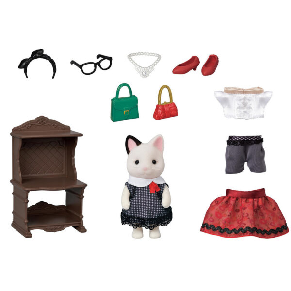 Fashion Play Set Tuxedo Cat Girl