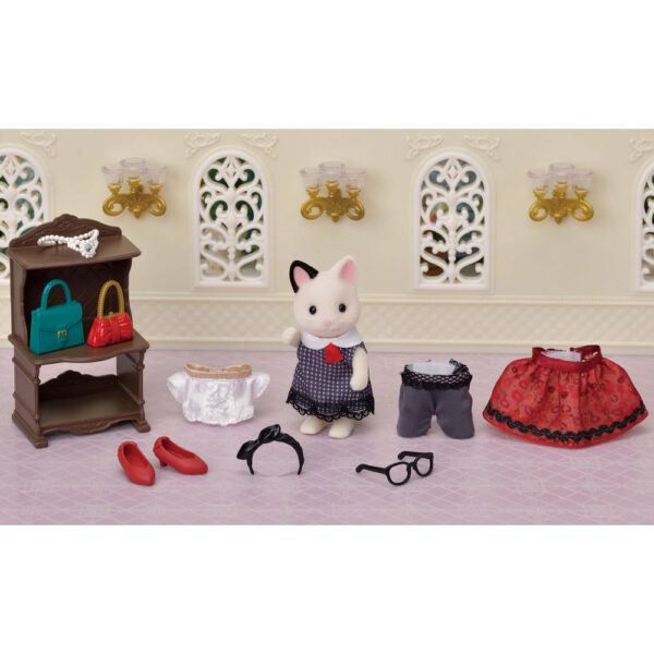 Fashion Play Set Tuxedo Cat Girl - Image 3