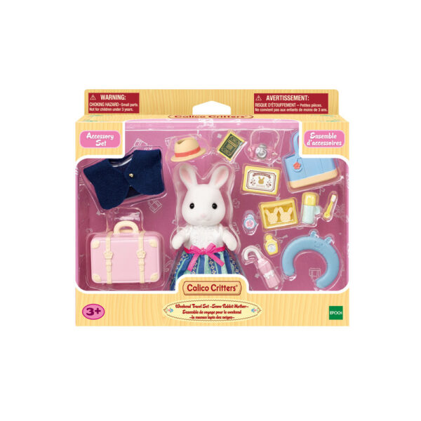 Weekend Travel Set - Snow Rabbit Mother