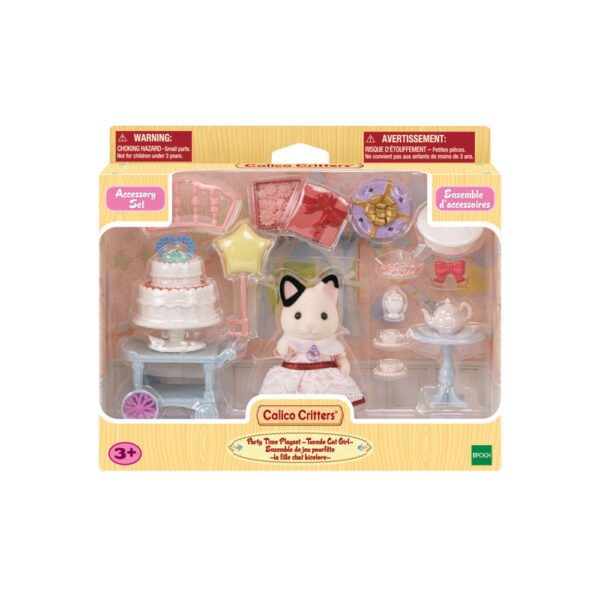 Party Time Playset -Tuxedo Cat Girl